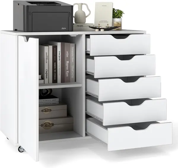 Aktenschrank mit Rollen