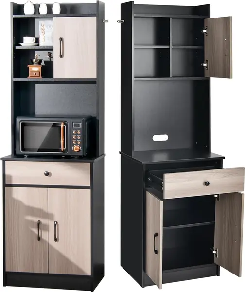 Buffetschrank Hochschrank Holz