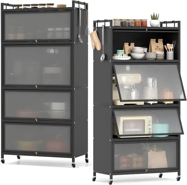 Küchenschrank mit Rollen