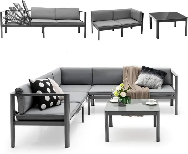 Lounge Set für 5-6 Personen