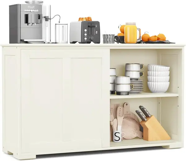 Sideboard Beistellschrank – Küche Kommode aus Holz